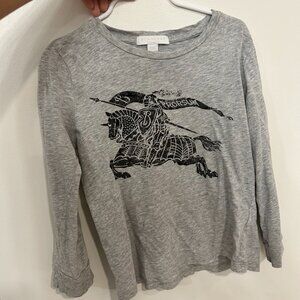 Burberry size 6t Long Sleeve Shirt